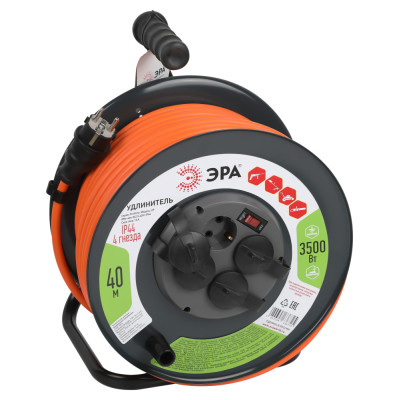 Розеточные блоки, удлинители  RMx-4es-3x2.5-40m-IP44
