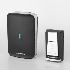 Кнопка звонка DBQ19 DBQ19M WL 36M IP44 черный