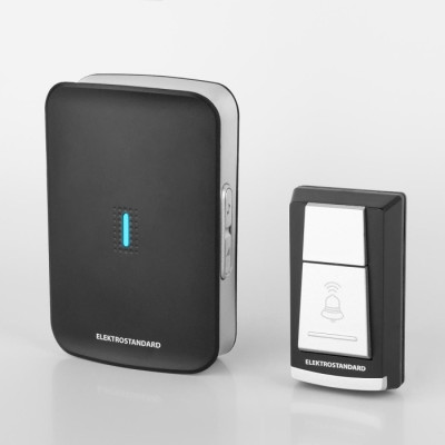 Кнопка звонка DBQ19 DBQ19M WL 36M IP44 черный